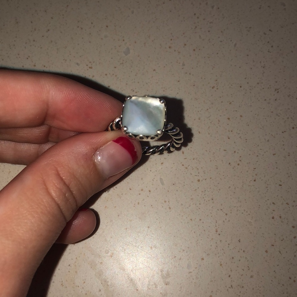 Pandora Mother of Pearl Ring